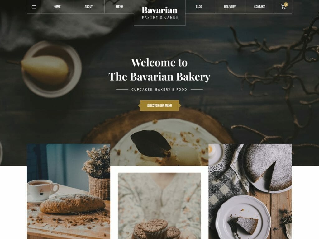 Bavarian WordPress Theme Main Demo